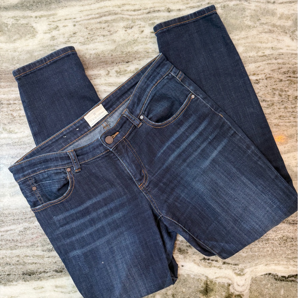 Caslon Dark Blue Boyfriend Jeans